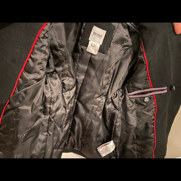 BNWOT Hugo Boss boys size 5 pea coat - Picture 6 of 12
